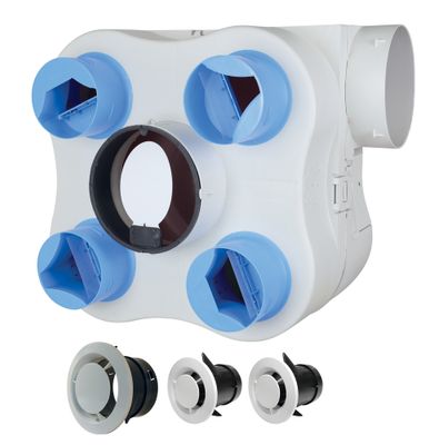 Kit VMC simple flux autoréglable FACILIO AUTO DH - EOLIANCE