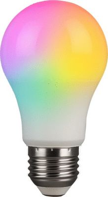 Ampoule LED SMD E27 multicolore RGBW avec télécommande - ARLUX