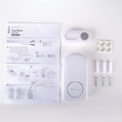 Carillon sans fil à piles 200m ONEBELL 200 SCS SENTINEL