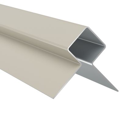 Profilé d'angle sortant alu bardage Hardie Plank pierre - longueur 3000 mm - JAMES HARDIE