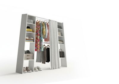 Kit de dressing 2 colonnes H200xL180x48cm - FAB