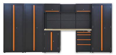 Ensemble d'atelier avec 3 armoires de rangement - FISCHER DAREX