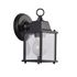 Applique extérieur E27 Palerme noir IP44 60W - COREP