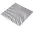 Tôle acier brut perforé 500 x 250 mm épaisseur 1 mm CQFD