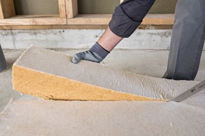 Panneau en fibre de bois Isonat Flex 55 - Épaisseur 145 mm - l.0,60 x 1,22 m ISOVER