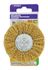 Brosse circulaire acier laitonné diamètre 75 mm TIVOLY