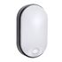 Hublot LED détecteur de mouvements Aludra noir IP65 1200 lumens blanc variable - TIBELEC