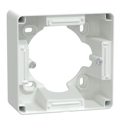 Boîte support pour montage saillie 36mm blanc - Ovalis SCHNEIDER ELECTRIC