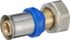 Raccord avec écrou libre à sertir femelle 20 x 27 diamètre 16 pour tube multicouche QUICK PLOMBERIE