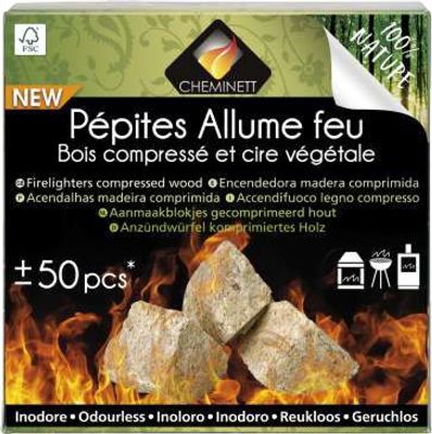 Allume feu pépites 1 kg CHEMINETT