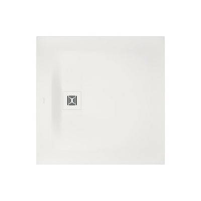 Receveur de douche 90x90 cm résine blanc mat Econova - DURAVIT