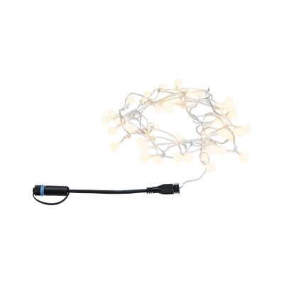 Guirlande lumineuse extérieur 5m LED Plug & Shine IP44 48x2 lumens blanc chaud - PAULMANN