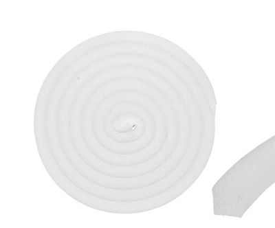 Mousse d'isolation pour fenêtre et porte 4 m 9 mm blanc