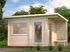 Sauna extérieur Palmako Sanna 4,1m² double vitrage et pergola - 12,6 m² - PALMAKO