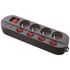 Multiprise avec interrupteurs 4 prises + USB-A + USB-C 1,5m noir - GEFOM
