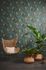 Papier peint pré-encollé effet Bali Lea jungle vert 53 cm x 10 m AS CREATION