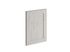 Porte à cadre effet bois blanchi pour meuble de cuisine Quadro ANV-01 OAK 56 x 40 cm OFITRES