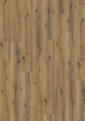 Sol vinyle effet bois Mustang SPC ép  5,2 mm 18 x 122 cm compatible pièce humide paquet de 2,196 m² HKS