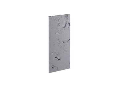 Joue de finition pour demi-colonne Lotus béton mat 130 x 57 cm OFITRES