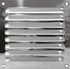 Grille à persiennes inox 100 x 100 mm AUTOGYRE