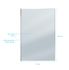 Paroi de douche à l'italienne 140x200 cm profilé chrome verre fumé 8 mm Parma - AURLANE
