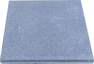 Dalle extérieure Predo 50 x 50 x 4,3 cm gris foncé grenaillée - GGI