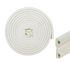 Joint d'isolation pour fenêtre et porte 5 m 9 mm blanc