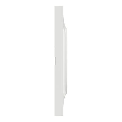 Plaque de finition 1 poste blanc - Odace 2011 Styl SCHNEIDER ELECTRIC