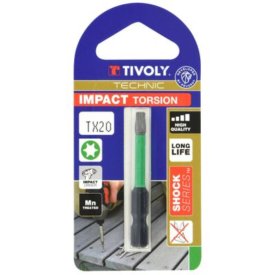 Embout TORX D20 de 50 mm - TIVOLY