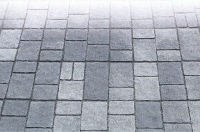 Pavé Pa.do.va 12 x 24 cm Gris épaisseur 6 cm - GGI