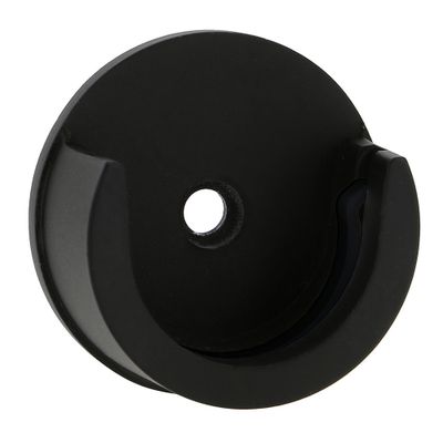 Naissance entre mur en métal diam 28mm Finition Noir mat par 2 - MOBOIS