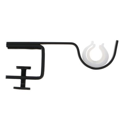 Support de tringle pour dressing Easyclamp en métal diam 16 à 28 Finition Noir mat - MOBOIS