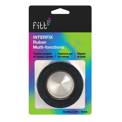 Ruban multi-fonctions auto-amalgamant Interfix 2,5m - FITT