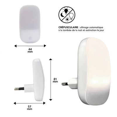 Veilleuse LED TURONI - TIBELEC