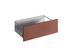 Façade tiroir pour meuble de cuisine Lotus Terracotta 27,6 x 80 cm OFITRES