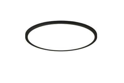 Plafonnier LED Aureo noir 3600 lumens blanc variable CCT + RGB - REALITY