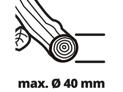 Broyeur de végétaux électrique 2000 W GC-KS 2540 EINHELL