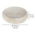Porte savon Goa beige