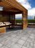 Carrelage de sol extérieur gris antidérapant ép 20 mm 60 x 60 cm paquet de 0,72 m² PAREFEUILLE