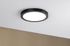 Plafonnier LED intégrée Abia rond noir mat diamètre 30 cm 3200 lumens PAULMANN
