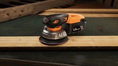 Ponceuse excentrique 125 mm Brushless sans fil sans batterie 18V BEX18SBL-125-0 - AEG