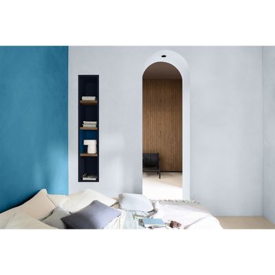 Peinture crème de couleur Marée Haute satin 0,5L - DULUX VALENTINE