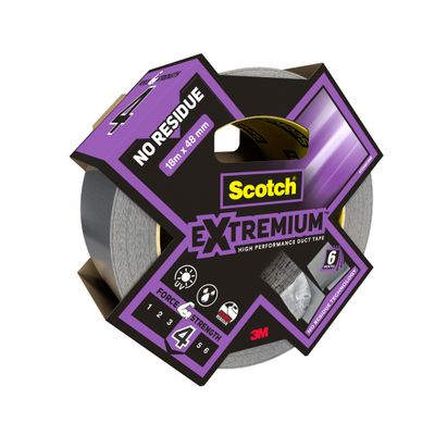 Ruban adhésif de réparation Extremium no residue 18 m x 48 mm - SCOTCH