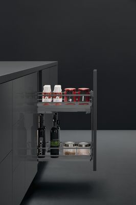 Range-bouteilles coulissant pour meuble de 40 cm VIBO