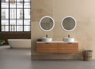 Miroir LED diamètre 70 cm BISHOP 2 - MP GLASS