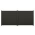 Portail battant aluminium JASMIN l.3,50 x H.1,634 m gris quartz livraison directe à domicile GARDEN GATE
