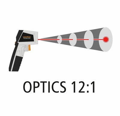 Thermomètre laser compact - LASERLINER