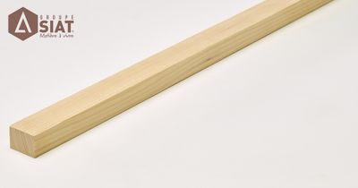 Tasseaux sapin 1er choix raboté non traité - Ép.28 x l.38 mm - L.2.00 m - GROUPE SIAT