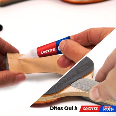 Colle de réparation Super Glue-3 Original Multi-matériaux liquide tube 3 g - LOCTITE