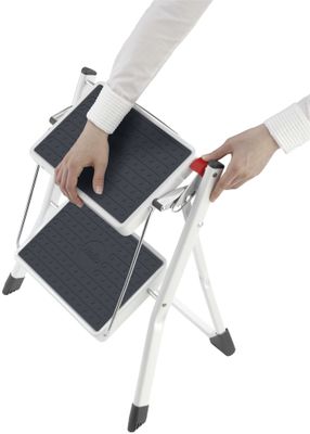 Marchepied 2 marches Mini acier - HAILO